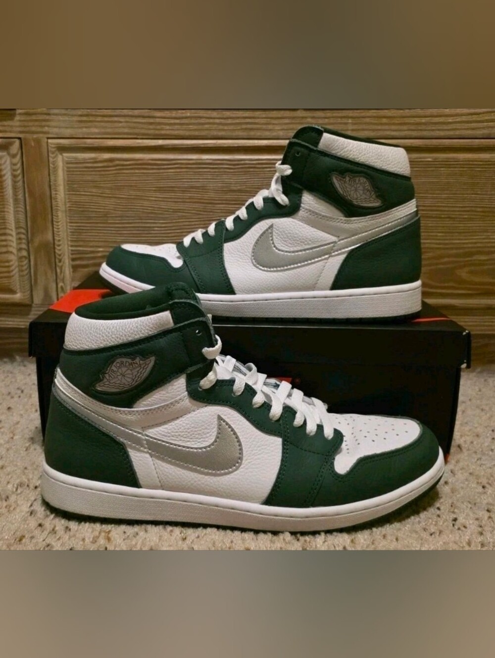 Size 12 Mens - Nike Air Jordan 1 Retro High OG Gorge Green - DZ5485-303